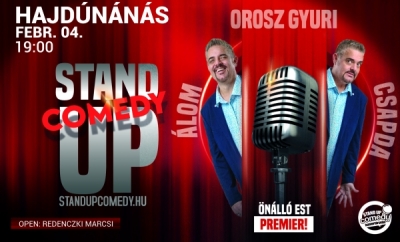 Orosz Gyuri: Álomcsapda - Vadonatúj önálló est turné! - Stand up comedy SHOW - HAJDÚNÁNÁS | Stand Up Comedy Humortársulat