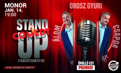 Orosz Gyuri: Álomcsapda - Vadonatúj önálló est turné! - Stand up comedy SHOW - MONOR | Stand Up Comedy Humortársulat