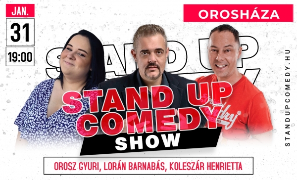 Stand up comedy SHOW - OROSHÁZA | Stand Up Comedy Humortársulat
