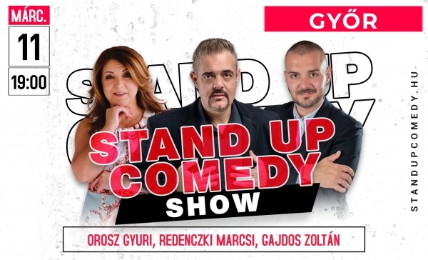 Stand up comedy SHOW - GYŐR | Stand Up Comedy Humortársulat