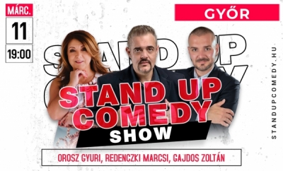Stand up comedy SHOW - GYŐR | Stand Up Comedy Humortársulat
