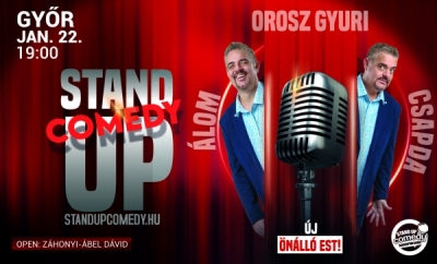 Orosz Gyuri: Álomcsapda - Vadonatúj önálló est turné! - GYŐR | Stand Up Comedy Humortársulat