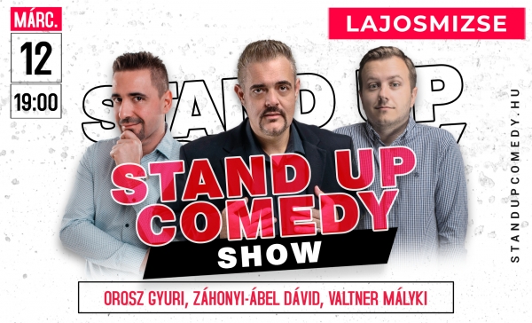 Stand up comedy SHOW - LAJOSMIZSE | Stand Up Comedy Humortársulat