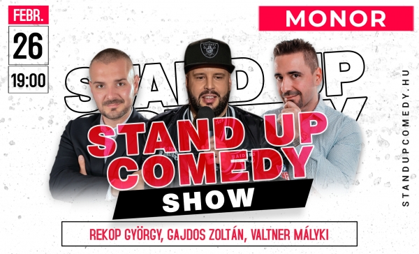 Stand up comedy SHOW - MONOR | Stand Up Comedy Humortársulat