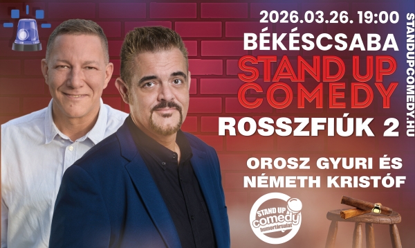 Stand up SPECIAL - ROSSZFIÚK IMPRÓ - BÉKÉSCSABA | Stand Up Comedy Humortársulat