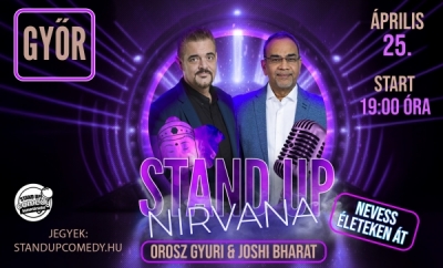 Stand Up Nirvana - Nevess életeken át! - GYŐR | Stand Up Comedy Humortársulat
