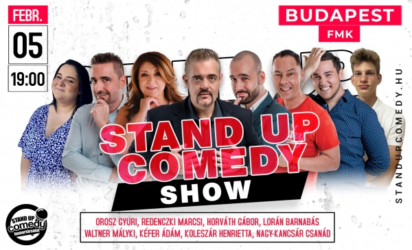 Stand up comedy ADÁSFELVÉTEL - BUDAPEST | Stand Up Comedy Humortársulat