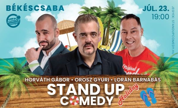 Stand up comedy HOLIDAY - BÉKÉSCSABA | Stand Up Comedy Humortársulat