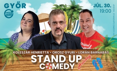 Stand up comedy HOLIDAY - GYŐR | Stand Up Comedy Humortársulat