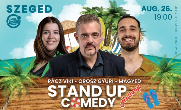 Stand up comedy HOLIDAY - SZEGED | Stand Up Comedy Humortársulat