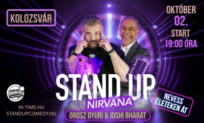 Stand Up Nirvana - Nevess életeken át! - KOLOZSVÁR | Stand Up Comedy Humortársulat