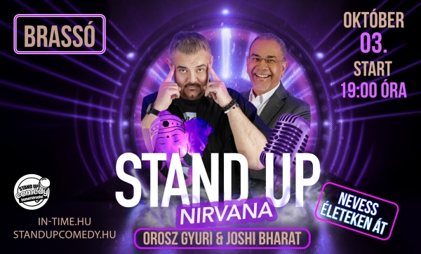 Stand Up Nirvana - Nevess életeken át! - BRASSÓ | Stand Up Comedy Humortársulat