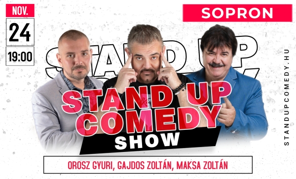 Stand up comedy SHOW - SOPRON | Stand Up Comedy Humortársulat