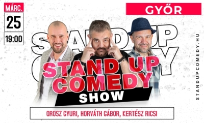 Stand up comedy SHOW - GYŐR | Stand Up Comedy Humortársulat