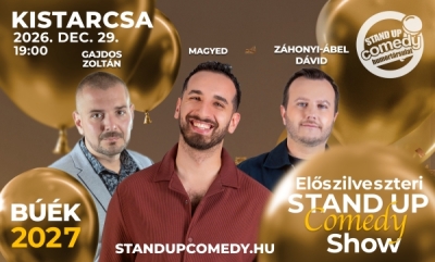 ELŐSZILVESZTERI STAND UP COMEDY SHOW - KISTARCSA | Stand Up Comedy Humortársulat