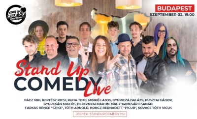 100% Stand up comedy - BUDAPEST | Stand Up Comedy Humortársulat