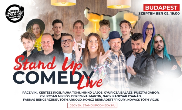 100% Stand up comedy - BUDAPEST | Stand Up Comedy Humortársulat