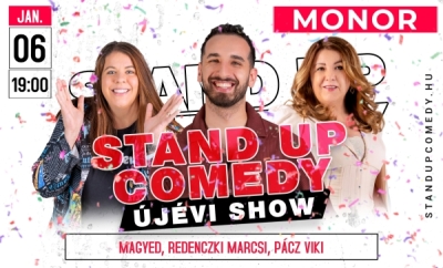 ÚJÉVI stand up comedy SHOW - MONOR | Stand Up Comedy Humortársulat