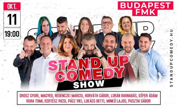 Stand up comedy ADÁSFELVÉTEL - BUDAPEST  | Stand Up Comedy Humortársulat