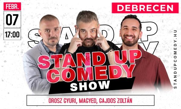 Stand up comedy SHOW - DEBRECEN | Stand Up Comedy Humortársulat