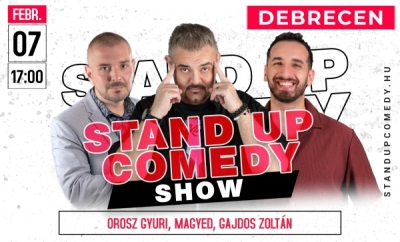 Stand up comedy SHOW - DEBRECEN | Stand Up Comedy Humortársulat