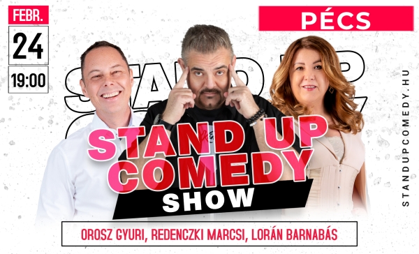 Stand up comedy SHOW - PÉCS | Stand Up Comedy Humortársulat