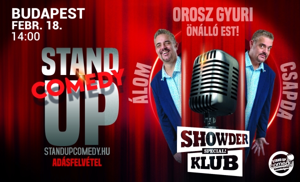 Orosz Gyuri: Álomcsapda - ADÁSFELVÉTEL - BUDAPEST | Stand Up Comedy Humortársulat