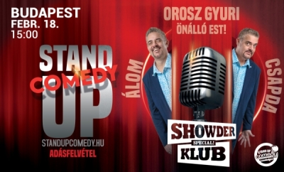 Orosz Gyuri: Álomcsapda - ADÁSFELVÉTEL - BUDAPEST  | Stand Up Comedy Humortársulat
