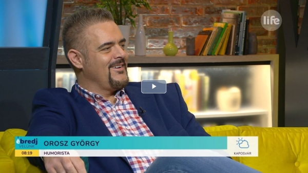 Orosz Görgy: „Körülbelül öt év színpad a különbség a humorista és a jópofa ember között" | Stand Up Comedy Humortársulat