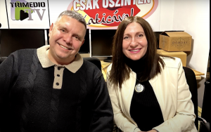 Kállai Krisztina, a Stand Up Comedy Humortársulat ügyvezetője a Szószátyár műsorában mesél a társulatról - Szószátyár - Trimedio rádió  | Stand Up Comedy Humortársulat