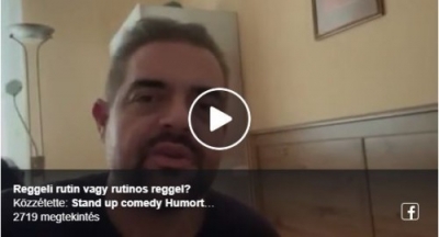 Kulissza videó OROSZ GYURI - REGGEL | Stand Up Comedy Humortársulat