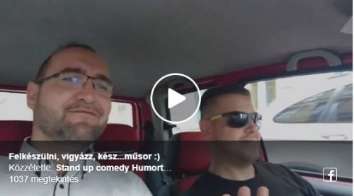 Kulissza videó IVÁCSONY JANI - FELLÉPÉSRE KÉSZÜL | Stand Up Comedy Humortársulat