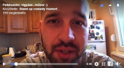 Kulissza videó HORVÁTH GÁBOR - FELLÉPÉSRE KÉSZÜL | Stand Up Comedy Humortársulat