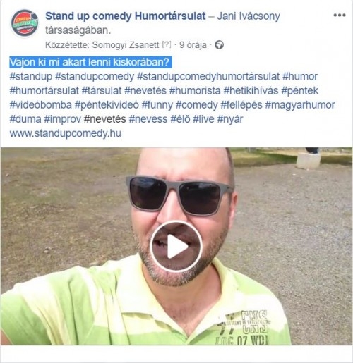 Napi STAND UPSSS! - Vajon ki mi akart lenni kiskorában?  | Stand Up Comedy Humortársulat