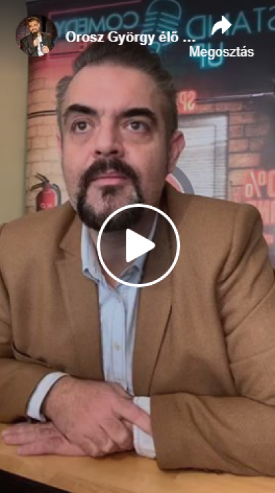 KARANTÉN LIVE - Orosz Gyurival 2020.04.03. | Stand Up Comedy Humortársulat