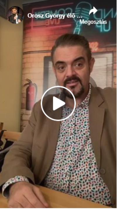 KARANTÉN LIVE - Orosz Gyurival 2020.04.05. | Stand Up Comedy Humortársulat