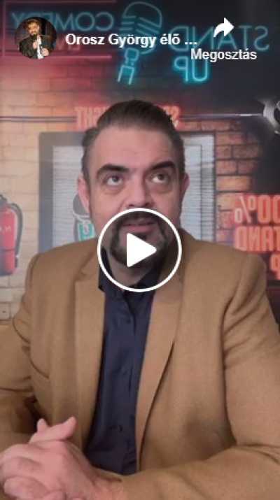 KARANTÉN LIVE - Orosz Gyurival 2020.04.07. | Stand Up Comedy Humortársulat