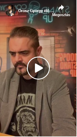 KARANTÉN LIVE - Orosz Gyurival 2020.04.08. | Stand Up Comedy Humortársulat