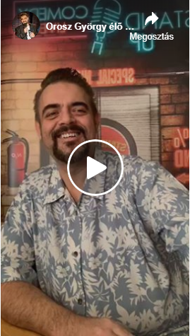 KARANTÉN LIVE - Orosz Gyurival 2020.04.10. | Stand Up Comedy Humortársulat