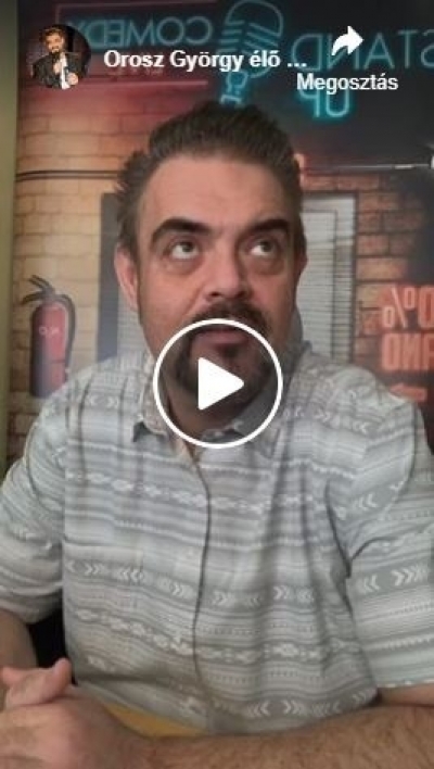 KARANTÉN LIVE - Orosz Gyurival 2020.04.21. | Stand Up Comedy Humortársulat