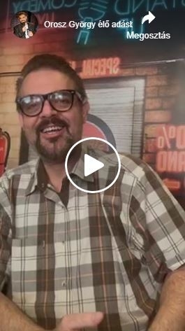 KARANTÉN LIVE - Orosz Gyurival 2020.04.27. | Stand Up Comedy Humortársulat