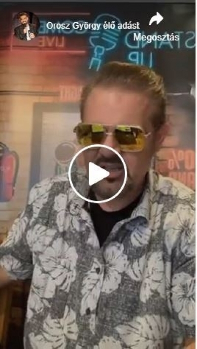 KARANTÉN LIVE - Orosz Gyurival 2020.04.30. | Stand Up Comedy Humortársulat