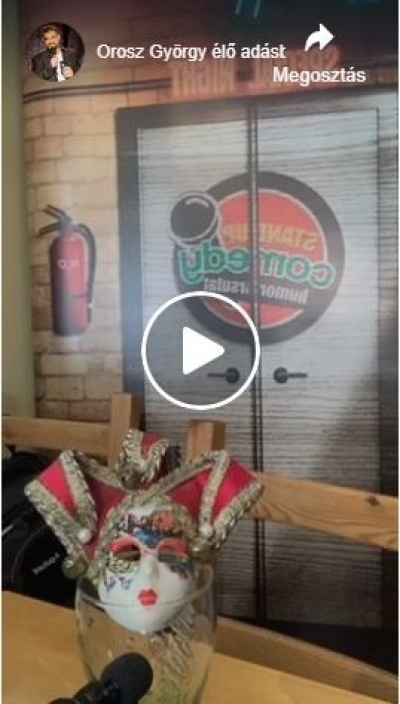 KARANTÉN LIVE - Orosz Gyurival 2020.05.04. | Stand Up Comedy Humortársulat