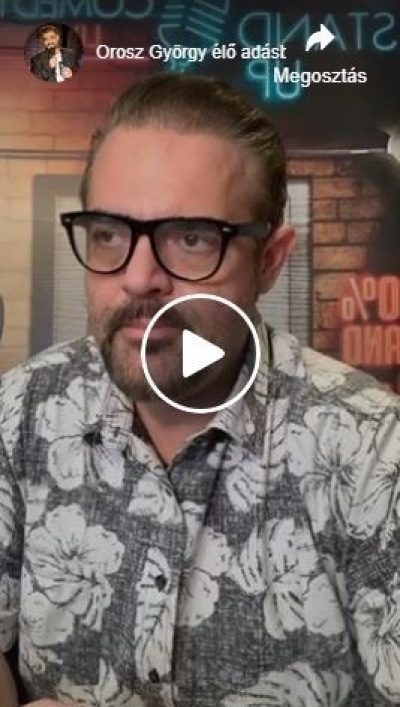 KARANTÉN LIVE - Orosz Gyurival 2020.05.07. | Stand Up Comedy Humortársulat