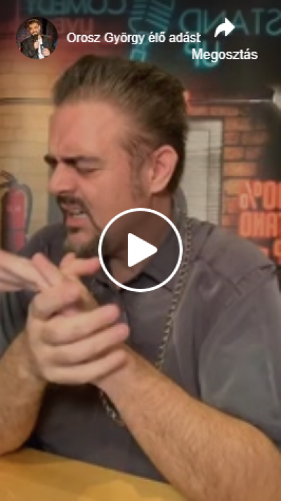 KARANTÉN LIVE - Orosz Gyurival 2020.05.11. | Stand Up Comedy Humortársulat