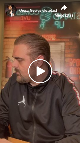 Rendkívüli live! Orosz Gyuri bejelent valamit... | Stand Up Comedy Humortársulat