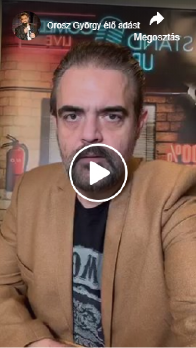 KARANTÉN LIVE - Orosz Gyurival 2020.05.23. | Stand Up Comedy Humortársulat