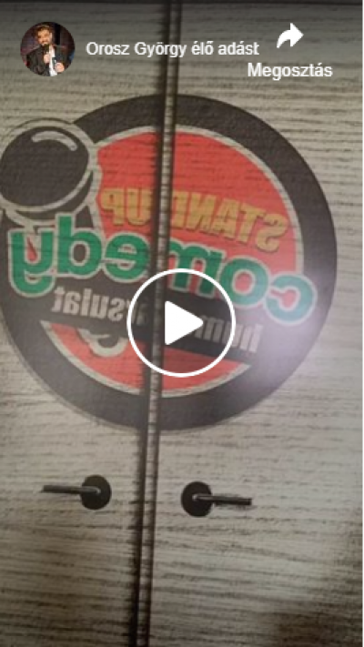 KARANTÉN LIVE - Orosz Gyurival 2020.05.24. | Stand Up Comedy Humortársulat