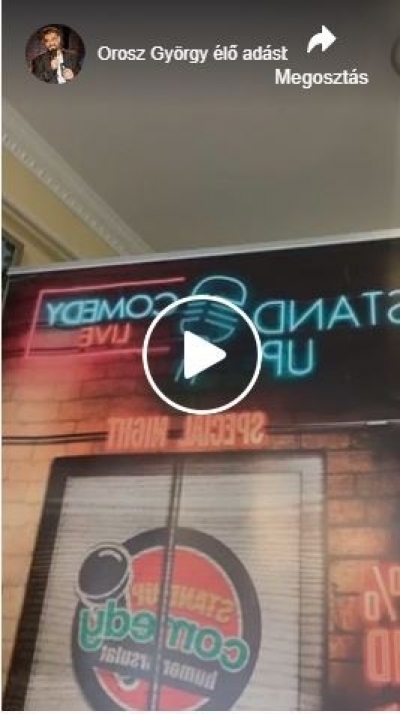 KARANTÉN LIVE - Orosz Gyurival 2020.05.29. | Stand Up Comedy Humortársulat