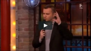 Záhonyi-Ábel Dávid – stand up comedy a TV2 szilveszteri műsorában | Stand Up Comedy Humortársulat